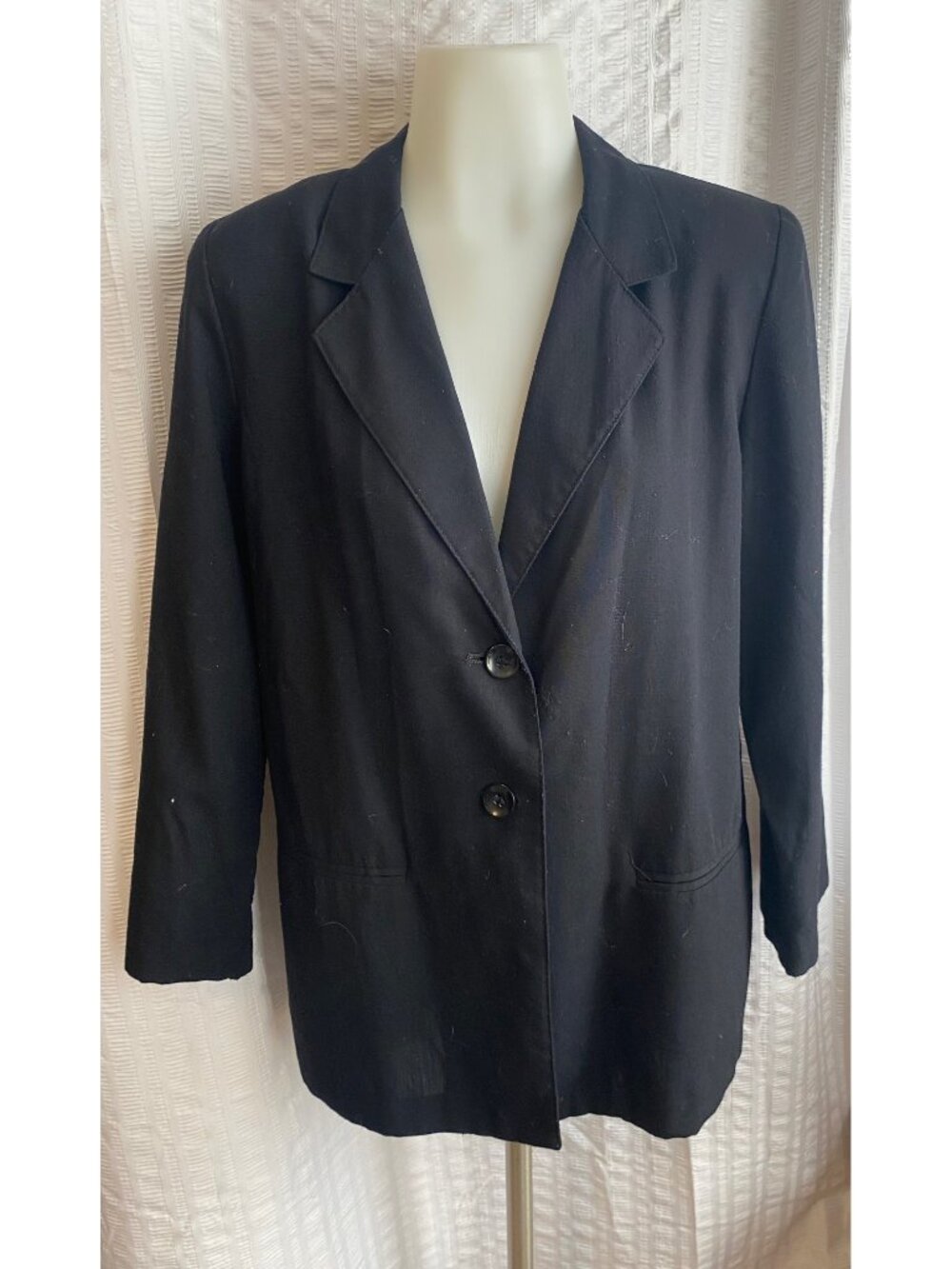 Sag Harbor Petite Black Blazer